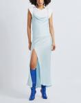 Платье 8 By Yoox, небесно-голубой - фото 4