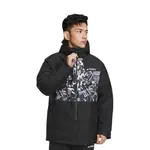 Пуховик мужской черный Adidas, черный - фото 2