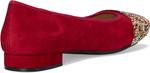 Балетки Vaneli Shezan, цвет Red Suede - фото 5