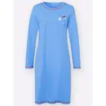 Ночная рубашка "Ночная рубашка", голубой - фото 8