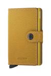 Кошелек Crisple цвета охры Secrid, желтый - фото