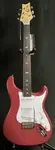 Электрогитара Paul Reed Smith PRS SE Silver Sky в окраске Derby Red с чехлом - фото