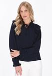 Блуза DreiMaster Blouse, Navy/Blue - фото