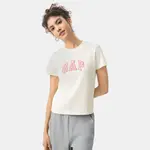 Футболка с рукавом дроп-шоулдер женская GAP, белый - фото 4