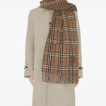 Клетчатый двусторонний шарф  Burberry - фото 9