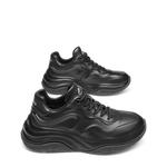 Кроссовки мужские толстые низкие черный Kolumb - фото 2