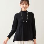 Свитер с баской Lobjie, цвет Black - фото