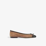 Кожаные балетки kara с бантом Lk Bennett, цвет nat-sand - фото 3