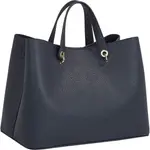 Сумка Tommy Hilfiger Emblem Satchel, синий - фото 2