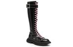 Кроссовки tread lace up boots 'black pink lace' Alexander Mcqueen, черный - фото 3