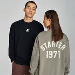 Свитшот унисекс STARTER, коричневый - фото 5