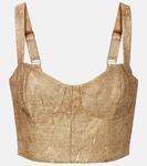 Топ-бюстье Solana Rebecca Vallance, Gold - фото