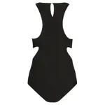 Боди стандартной формы Patrizia Pepe, черный - фото 4