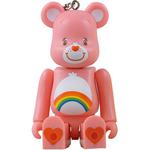 BE@RBRICK X Care Bears Cheer Bear Rainbow Bear, Pink Blister Packs 100% - фото 2