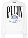 Philipp Plein толстовка Racing Club, белый - фото