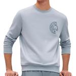 HERMES Свитшот мужской ледяной синий - фото 3