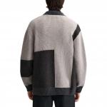 ZARA Свитер мужской серый/blue - фото 7