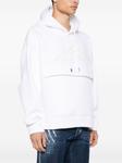 DSQUARED2 худи с тисненым логотипом, белый - фото 3