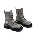 Ботинки Martin Boot женские Bellalily, серый - фото 9