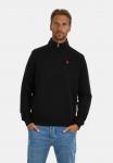 Толстовка U.S. Polo Assn. Sweatshirt, Schwarz/Black - фото