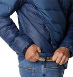 Куртка Columbia Labyrinth Loop с капюшоном, Dark Mountain, Collegiate Navy - фото 6