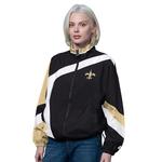Ветровка женская black/gold new orleans saints vintage 1st quarter full-zip Starter - фото 2