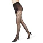 Колготки Miami sheer thick net honeycomb Memoi - фото