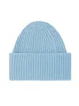 Шерстяная шапка в рубчик Eric Bompard, синий - фото 2