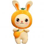 Плюшевая кукла Backpack Fruit Bunny высотой 30 см JINXIANGHE - фото 11