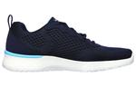 Кроссовки air dynamight blue Skechers, синий - фото 2