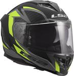 Шлем LS2 ff818 storm iii dynamo, Black/Yellow - фото 8