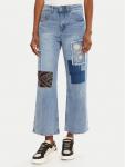 Джинсы wide leg Patches 25WWDD20 Desigual, синий - фото