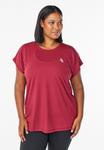 Футболка Zizzi Basic T-shirt, Tibetan Red/Red - фото