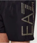 Пляжные шорты regular fit Ea7, черный - фото 3