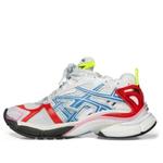 Кроссовки runner sneakers 'worn out white blue red mesh and nylon' Balenciaga, синий - фото