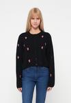 Кардиган Object OBJTHESS SLEEVE CARDIGAN, Black - фото