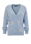Вязаный кардиган Aniston CASUAL, Light blue - фото
