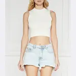 Облегающий топ Hugo, белый - фото