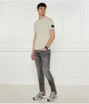 Футболка Regular fit Calvin Klein Jeans, бежевый - фото 2