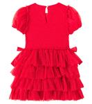 Платье Fay с блестками и бантом Konges Sløjd, Barbados Cherry - фото 4