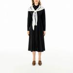 MaxMara Длинное платье с рукавами женское черное - фото 4