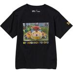 Детская футболка Uniqlo, черный - фото