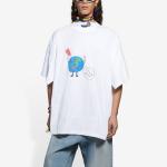 Футболка унисекс белая Balenciaga, белый - фото 3