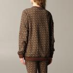 Толстовка женская Burberry, коричневый - фото 3