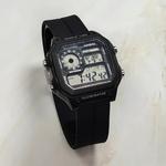 CASIO Часы Men YOUTH Black Watch, Black Block Wrist Brace Black - фото 4