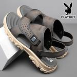 Пляжные сандалии мужские Playboy, хаки - фото 7