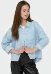 Джинсовая куртка onlelena Only, Soft Chambray - фото 4