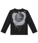 Хлопковая футболка Givenchy Kids, Black - фото 4