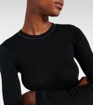 Топ из хлопковой смеси Monili Brunello Cucinelli, черный - фото 4