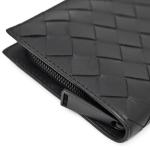 Bottega Veneta Кожаный кошелек унисекс черный - фото 5